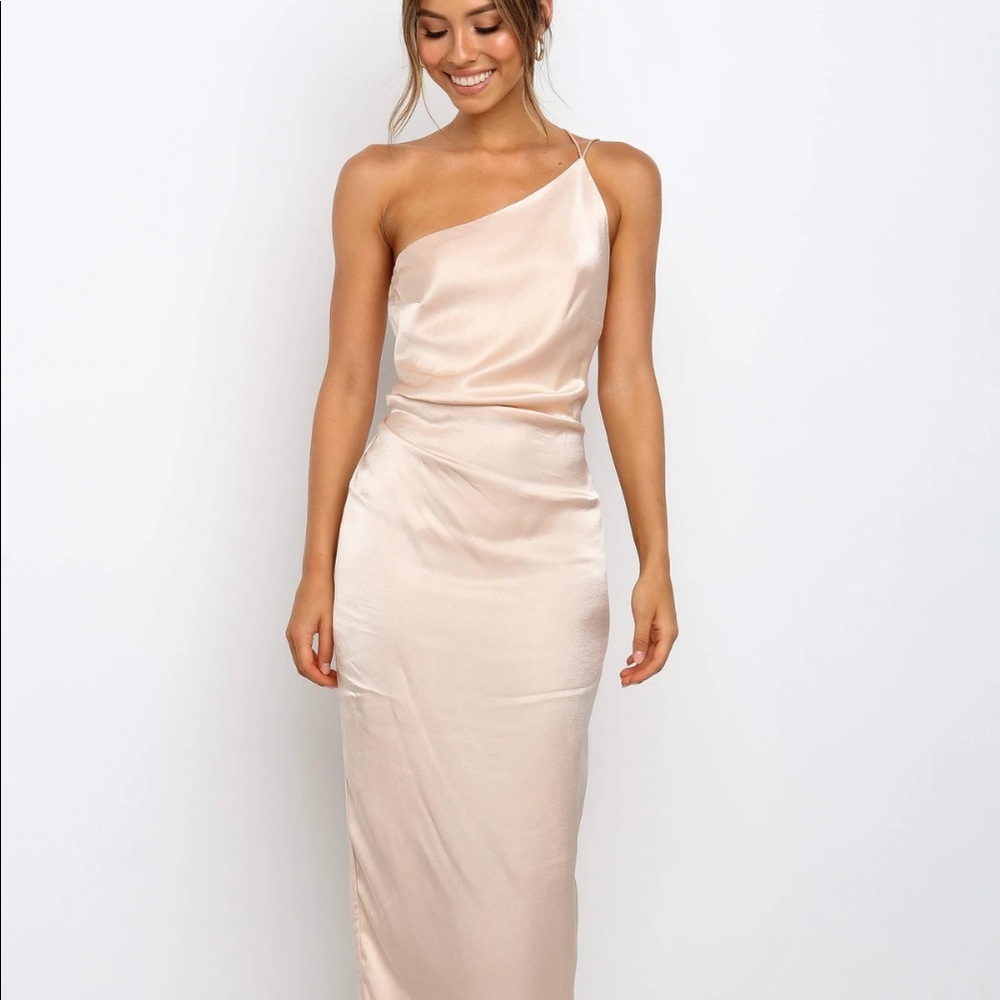 NWT Petal & Pup Tienna Dress in Champagne